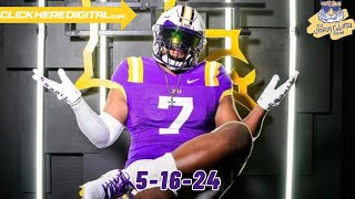 The Jordy Culotta Show  LSU Football Gets DT JayViar Suggs W Billy Embody  Nick Underhill Saints [upl. by Reklaw]