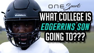 ONE Sports  Edgerrins son Eden James announces which college hell be attending [upl. by Letreece]