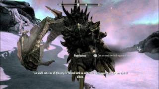 Skyrim  Karthspire Puzzles amp Skyhaven Temple  Fixed Esbern amp Arngeir amp Paarthurnax [upl. by Annaor]