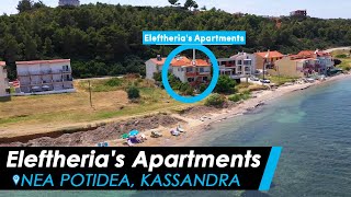 Eleftherias Apartments Nea Potidea  Kassandra [upl. by Anuat573]