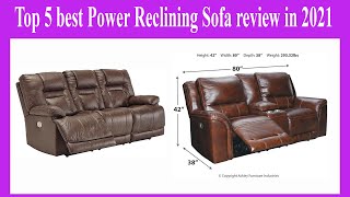 Top 5 best Power Reclining Sofa review in 2021 [upl. by Niak]