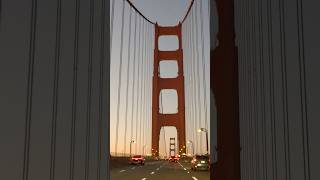 Racing across the Golden Gate at Sunrise 🚗💨🌉 [upl. by Wyler]