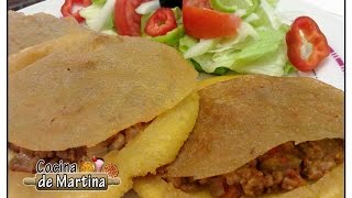 Gorditas fritas  Reto cocinillas con Sandy de Cocina fácil [upl. by Leiuqese]