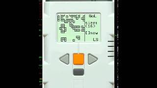 Conways Game of Life for Lego Mindstorms NXT in NXC [upl. by Aizti93]