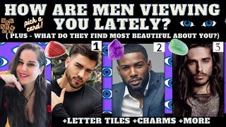 HOW ARE MEN VIEWING YOU LATELY 👀 WHAT DO THEY FIND BEAUTIFUL ABOUT YOU TAROT PICK A CARD [upl. by Seabury610]