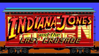 Indiana Jones and the Last Crusade EGA 1989 Longplay 4K [upl. by Elman]