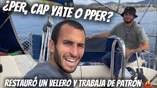 ⛵️RESTAURÓ SU VELERO TRABAJA DE PATRÓN Y ES CAPITÁN DE YATE  ENTREVISTA NÁUTICA [upl. by Danit]