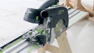 KappSägesystem AkkuHandkreissäge  HKC 55  Festool [upl. by Iroc347]