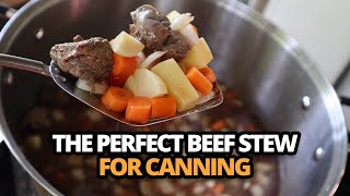 Delicious Beef Venison Stew Canning Recipe  Easy Home Canning Tutorial [upl. by Nodarse]