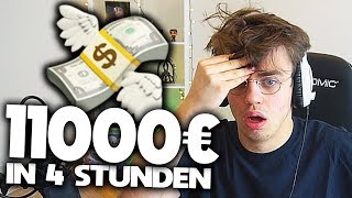 11000 EURO in 4 STUNDEN 💸💸💸  Sellout Stream [upl. by Ddal38]