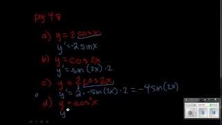 Differentiation of Trigonometric Functions [upl. by Hammad]