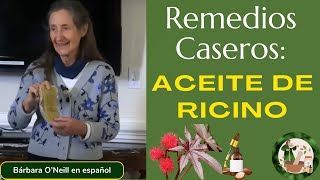 Remedios Caseros Sencillos ACEITE DE RICINO informate aprender sana [upl. by Ainolloppa]