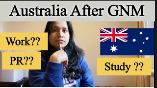 Can you work in Australia after GNM Nursing in Australia internationalstudents nursingstudent [upl. by Atazroglam]