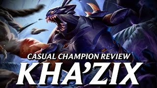 KhaZixs basic bugyness is BRIMMING with potential  Casual Champion Review [upl. by Murage884]