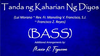 TANDA NG KAHARIAN NG DIYOS Lui Morano  Rev Fr M V Francisco S J  F Z Reyes®  ֍ BASS [upl. by Adnertal]