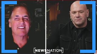 Mark Cuban debates Dana White on Kamala Harris competency  Cuomo Town Hall [upl. by Steve]