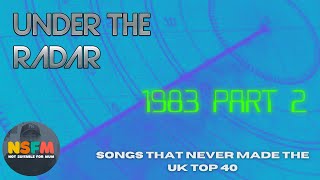 Under the Radar  Songs that never made the UK top 40 1983 Part 2 [upl. by Freberg]