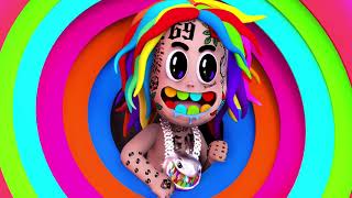 6ix9ine  NINI Feat Leftside Official Lyric Video [upl. by Orme]