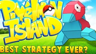 BEST POKEMON STRATEGY EVER  Minecraft Pixelmon Island  Pokemon Go  JeromeASF [upl. by Racso766]