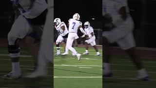 Pflugerville QB Cole Taylor escapes and throws touchdown pass [upl. by Frisse]