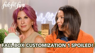 Closeup on Customization 1 Fall 2024 Revealing the 2024 FabFitFun Fall Box [upl. by Nedle16]