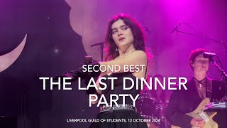 The Last Dinner Party  Second Best  Live 4k  Liverpool Guild of Students 12 October 2024 [upl. by Mickey]