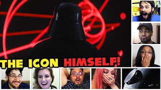 Reactors Reactions To Darth Vader Thrilling Reveal On Rogue One A Star Wars Story  Mixed Reactions [upl. by Alyahc]