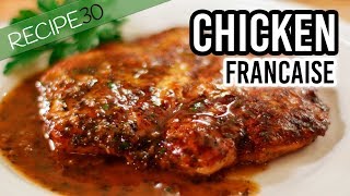 Chicken Francaise Recipe over 200 Million Views [upl. by Ehttam815]