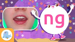 Phonics for Kids 🗣 The NG Sound 🏓 Phonics in English 🎪 [upl. by Garfinkel]