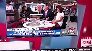 MSNBC Stephanie Ruhle Legs and More In a Mini White Dress [upl. by Jaenicke]