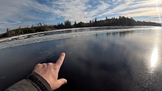 Is it really winter Gunflint Trail Winter Update [upl. by Terrene]