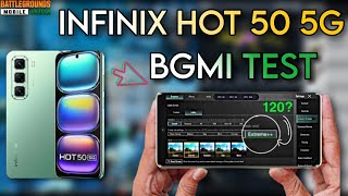 INFINIX HOT 50 5G BGMIPUBG TEST  INFINIX HOT 50 5G GYROSCOPE GRAPHICS TEST  DM 6300 PROCESSOR 🥵🔥 [upl. by Ayekin]