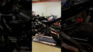 🔥GYTR YAMAHA🔥R1 yamaha superbike superbikes yzfr1 bikelife fast speed yzf yamahar1 race [upl. by Hilliard]