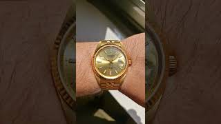 Cadisen automatic watch 38 mm tone gold [upl. by Illyes539]