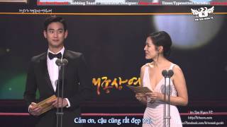 Vietsub Giải thưởng Đại Chung 2014  Kim Soo Hyun [upl. by Amaryl]