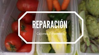 COMO REPARAR LOS CAJONES DEL FRIGORIFICO Y COMO LO ORGANIZO  ArinuCosmetics [upl. by Iana]