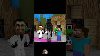 Enderman Appears To Help Steve Win SkibidiToilet In Marbles Squid Game minecraft sguidgame roblox [upl. by Ian]