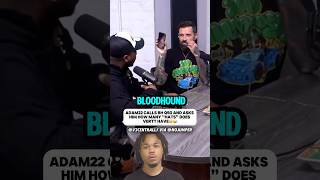 Adam22 Asks Bloodhound Q50 How Many Hats Does Vertt Have😳 bloodhoundq50 chiraq [upl. by Richardson]