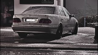 Mercedes W210 E270 CDI Snow Drifting [upl. by Scot]