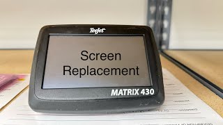 TeeJet Matrix 430 Screen Repair [upl. by Nats]