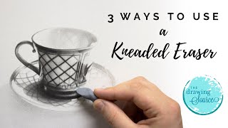 3 Effective Ways to Use a Kneaded Eraser for Realistic Drawing [upl. by Hildegaard337]