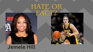 Was Jemele Hill Hating On Caitlin Clark [upl. by Prince]