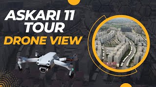 Askari 11 Drone View Complete Tour  Askari 11 Drone View  Askari 11 Lahore 5 Marla Flats for Rent [upl. by Qifar]