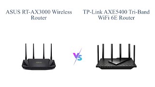 ASUS RTAX3000 vs TPLink AXE5400 🚀 WiFi 6 Router Comparison [upl. by Eeliah]