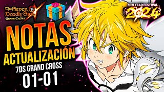 GOD MELIODAS REY DEMONIO LLEGÓ 💎 FELIZ AÑO NUEVO 2024 A TODOS 🙂  Seven Deadly Sins Grand Cross [upl. by Erick]