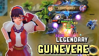 Legendary Guinevere  GUINEVERE GAMEPLAY MLBB [upl. by Ahsieyn]