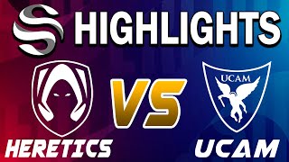 HERETICS VS UCAM HIGHLIGHTS  LEAGUE OF LEGENDS  SUPERLIGA  JORNADA 5 [upl. by Rufina]