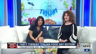 Tasty Tuesday Italian Food Day Edition [upl. by Fanchet402]