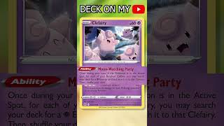 Clefable  Relicanth Deck Profile ptcgl pokemontcg pokemoncards [upl. by Silera755]