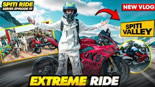 Finally Apni Superbike Ducati Ke Seth Extreme Spiti Ride Pr Nikal Gaye ❤️ EP1 [upl. by Aytac]